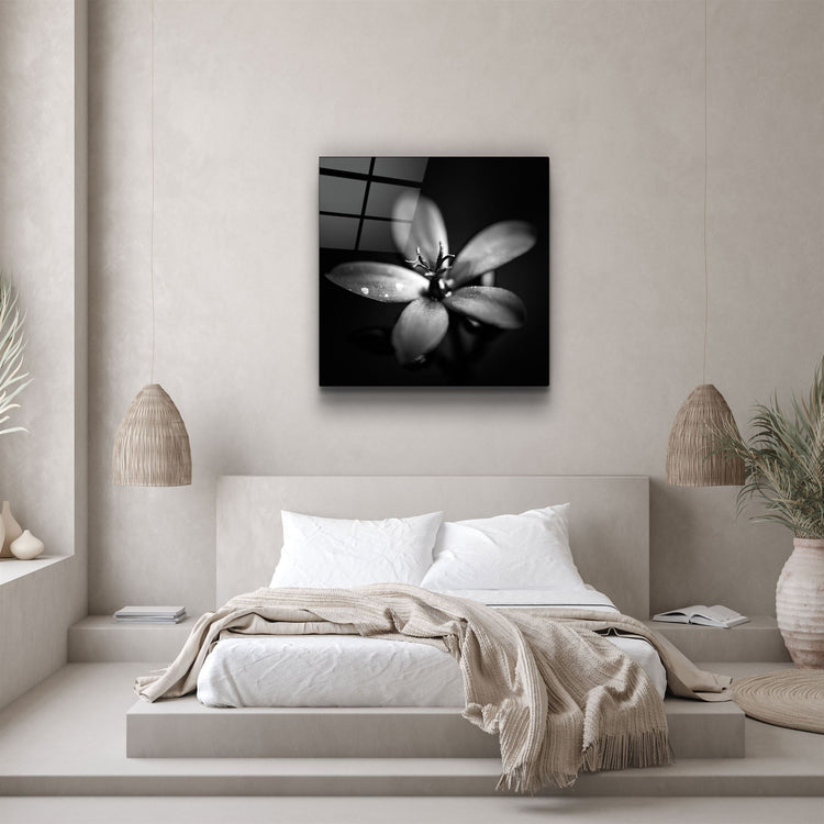 ・"Flower"・Glass Wall Art | Artdesigna Glass Printing Wall Arts.