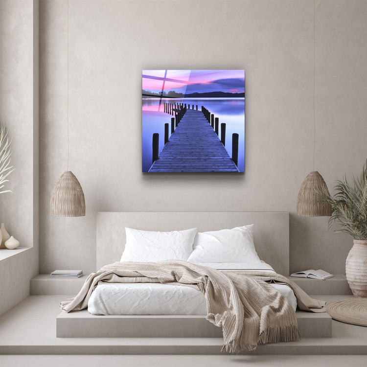 ・"Quay"・Glass Wall Art | Artdesigna Glass Printing Wall Arts.