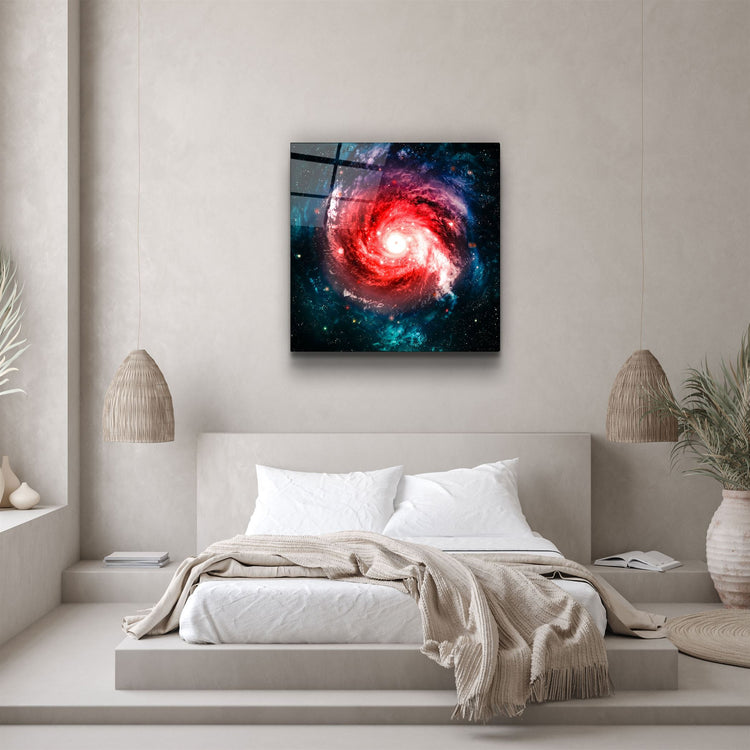 ・"In the Space-2"・Glass Wall Art | Artdesigna Glass Printing Wall Arts.