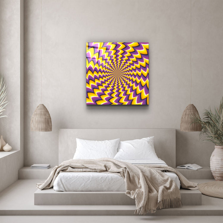 ・"Hypnotize"・Glass Wall Art | Artdesigna Glass Printing Wall Arts.