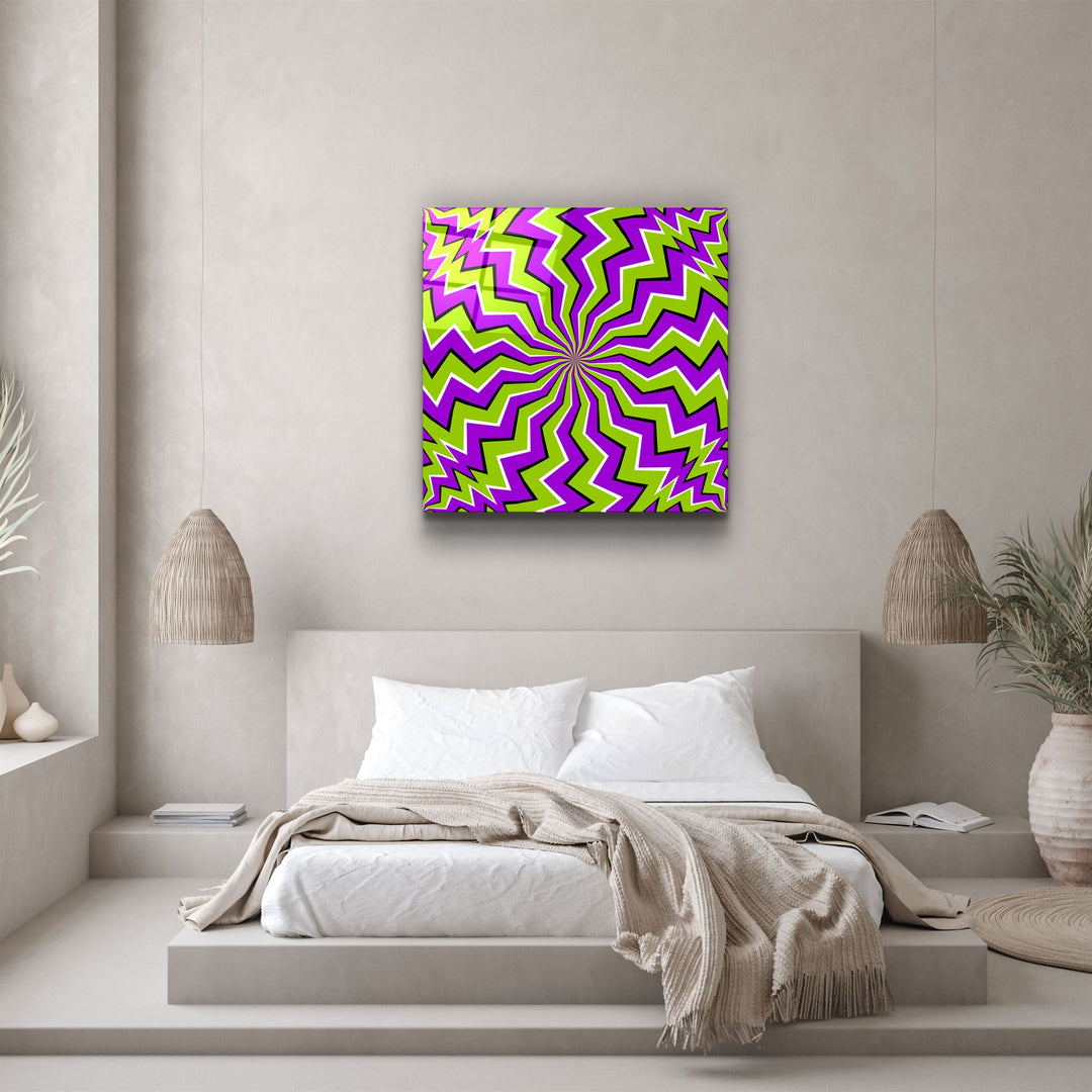 ・"Hypnotize"・Glass Wall Art | Artdesigna Glass Printing Wall Arts.