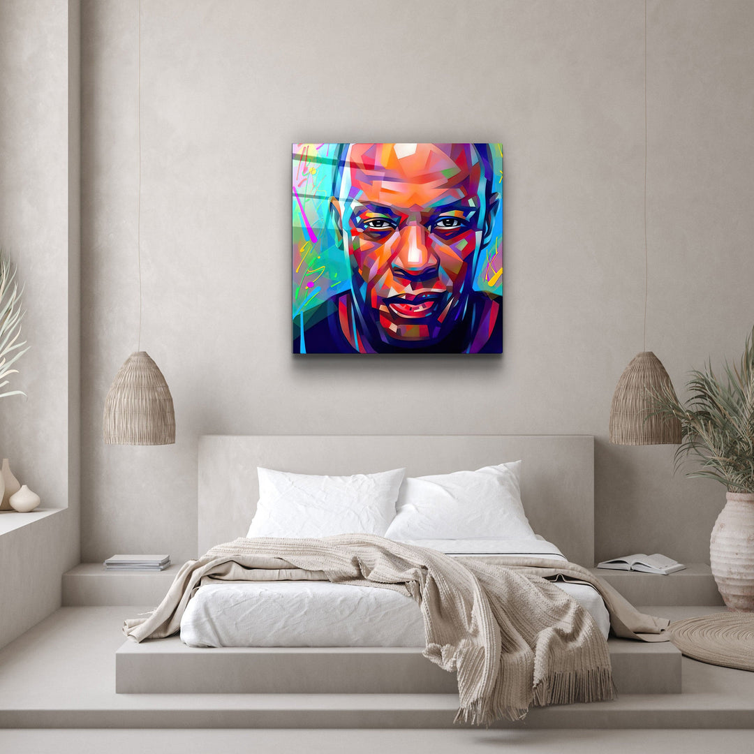 ・"Dre"・Glass Wall Art | Artdesigna Glass Printing Wall Arts.