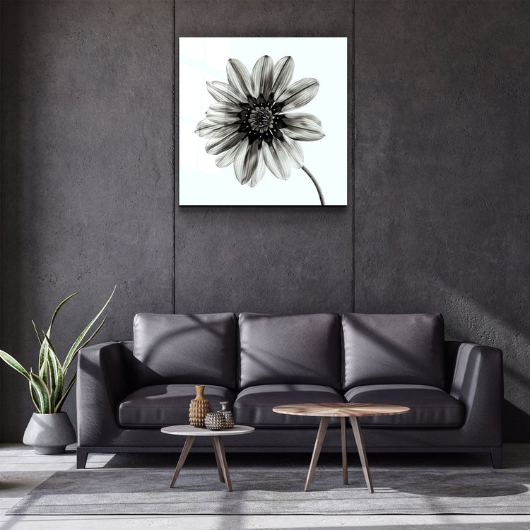 ・"Flower"・Glass Wall Art | Artdesigna Glass Printing Wall Arts.