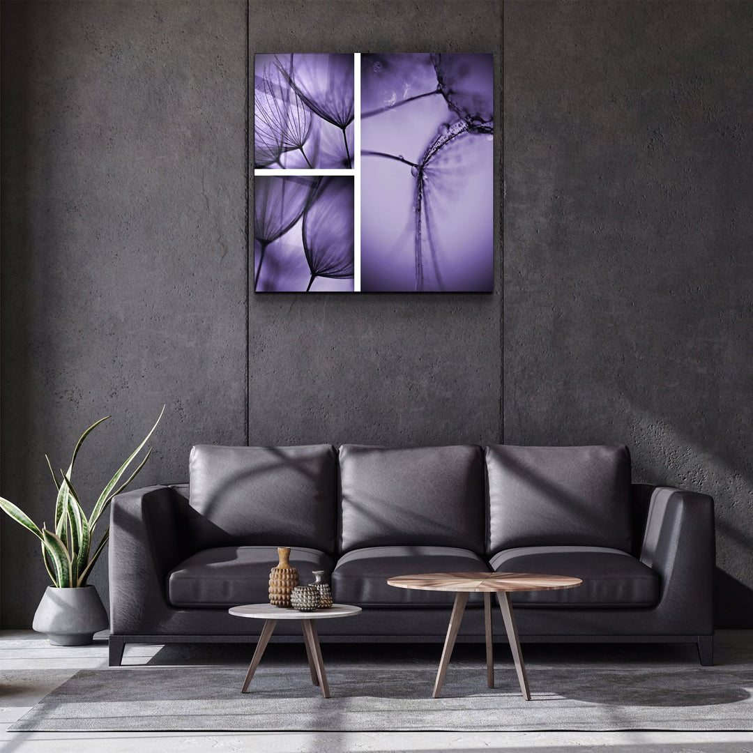 ・"Flower"・Glass Wall Art | Artdesigna Glass Printing Wall Arts.