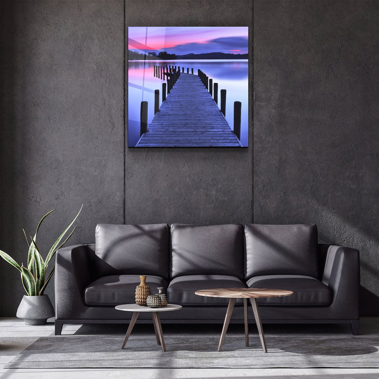 ・"Quay"・Glass Wall Art | Artdesigna Glass Printing Wall Arts.