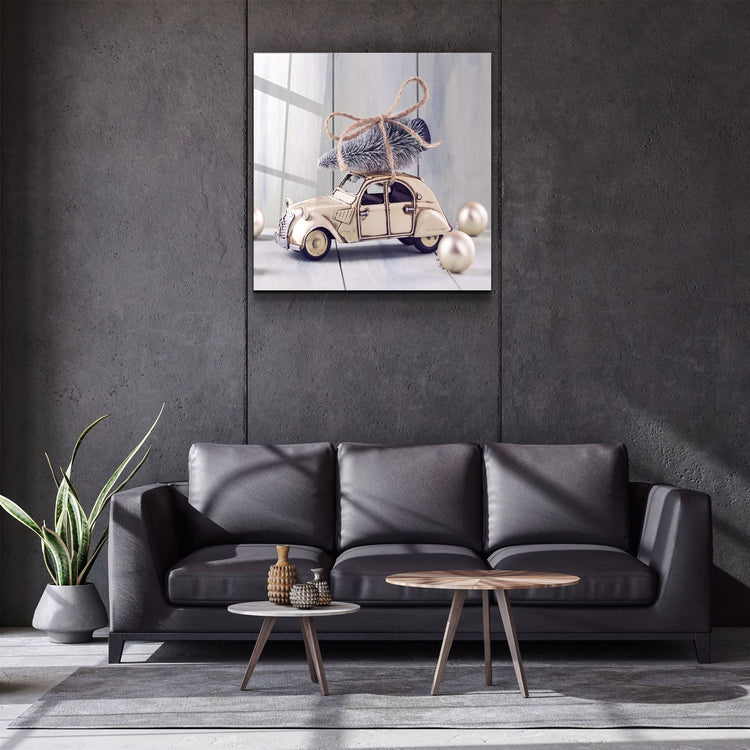 ・"The Car"・Glass Wall Art | Artdesigna Glass Printing Wall Arts.