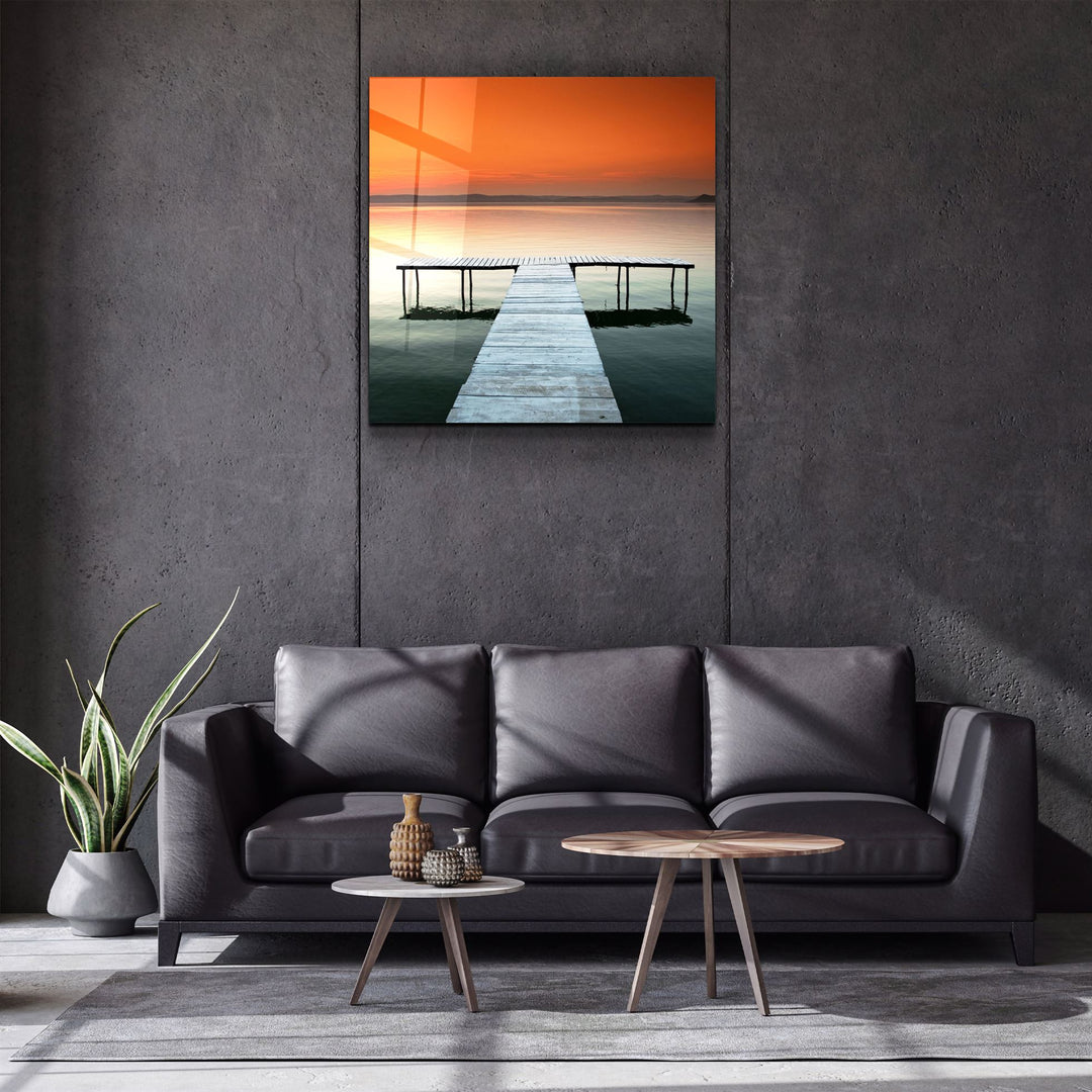 ・"Quay"・Glass Wall Art | Artdesigna Glass Printing Wall Arts.