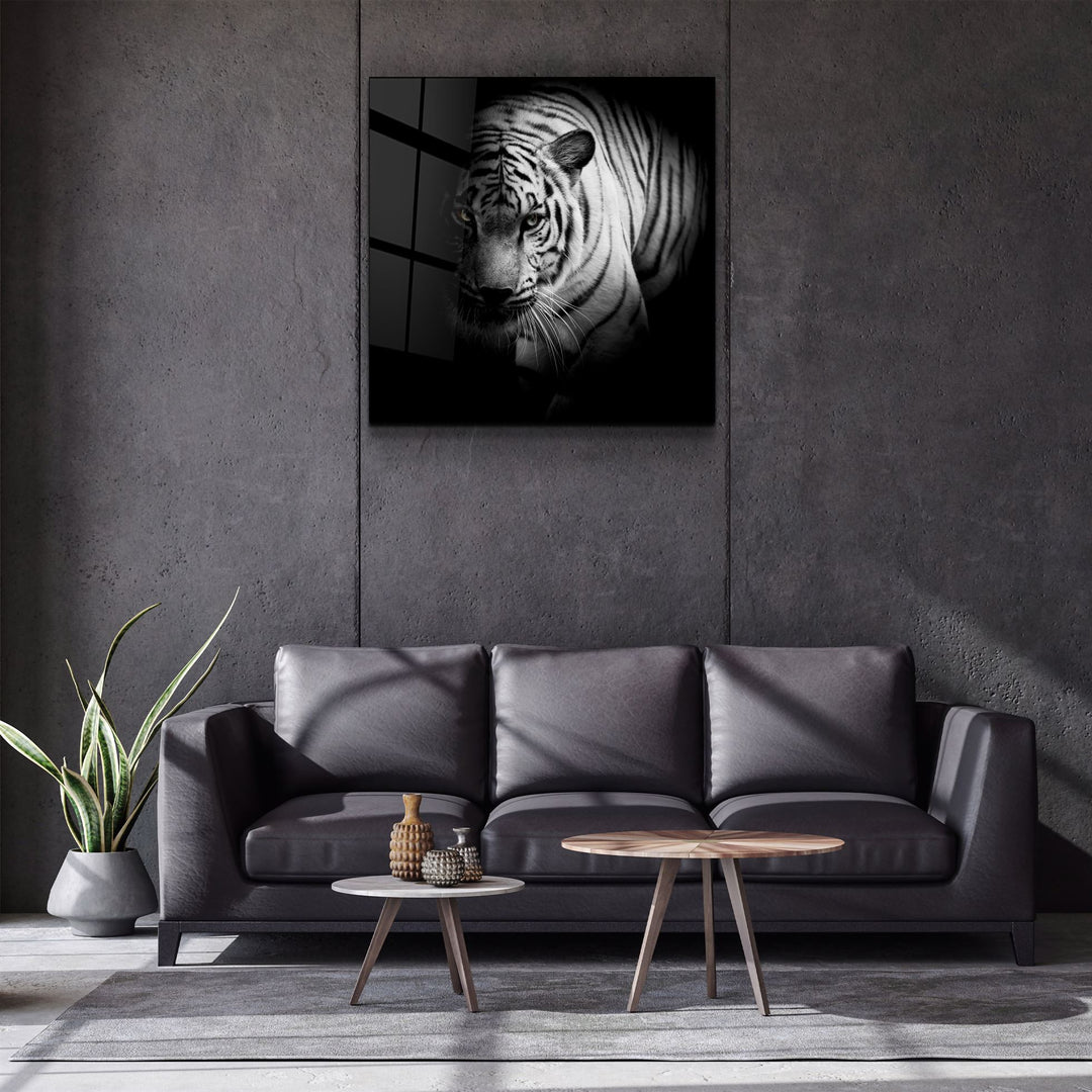 ・"Leopard"・Glass Wall Art | Artdesigna Glass Printing Wall Arts.