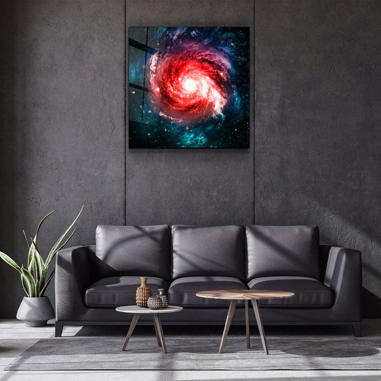 ・"In the Space-2"・Glass Wall Art | Artdesigna Glass Printing Wall Arts.