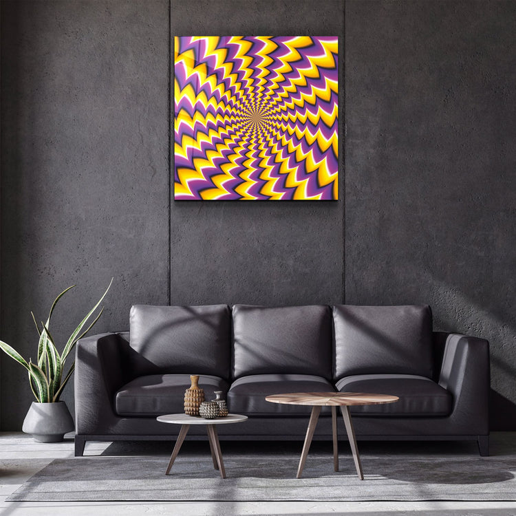 ・"Hypnotize"・Glass Wall Art | Artdesigna Glass Printing Wall Arts.