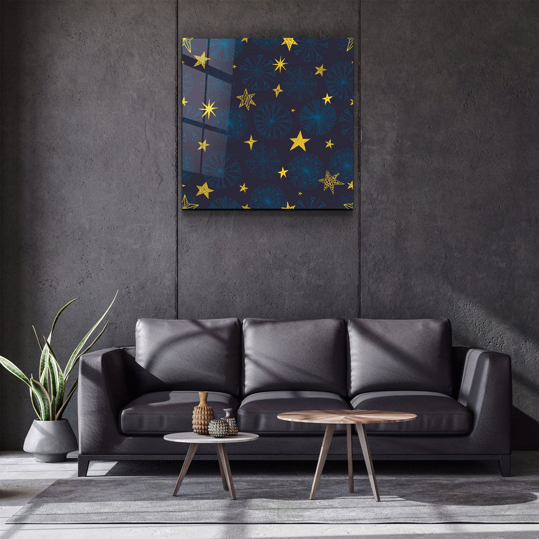 ・"Starz"・Glass Wall Art | Artdesigna Glass Printing Wall Arts.