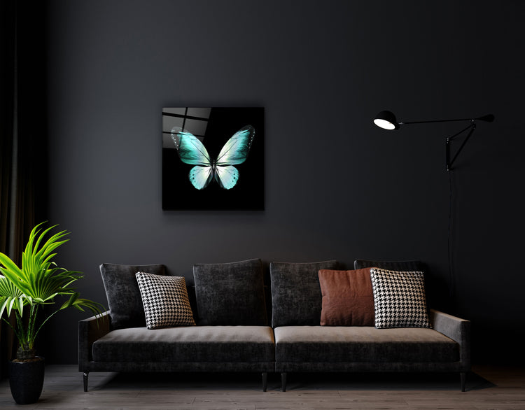 ・"Butterfly"・Glass Wall Art | Artdesigna Glass Printing Wall Arts.