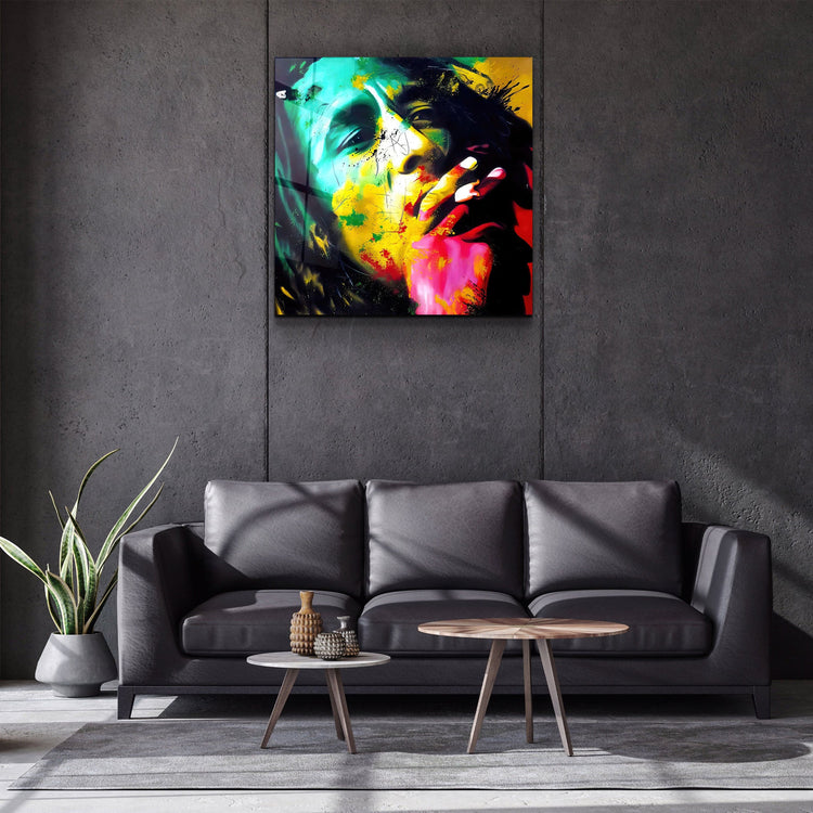 ・"Bob"・Glass Wall Art | Artdesigna Glass Printing Wall Arts.