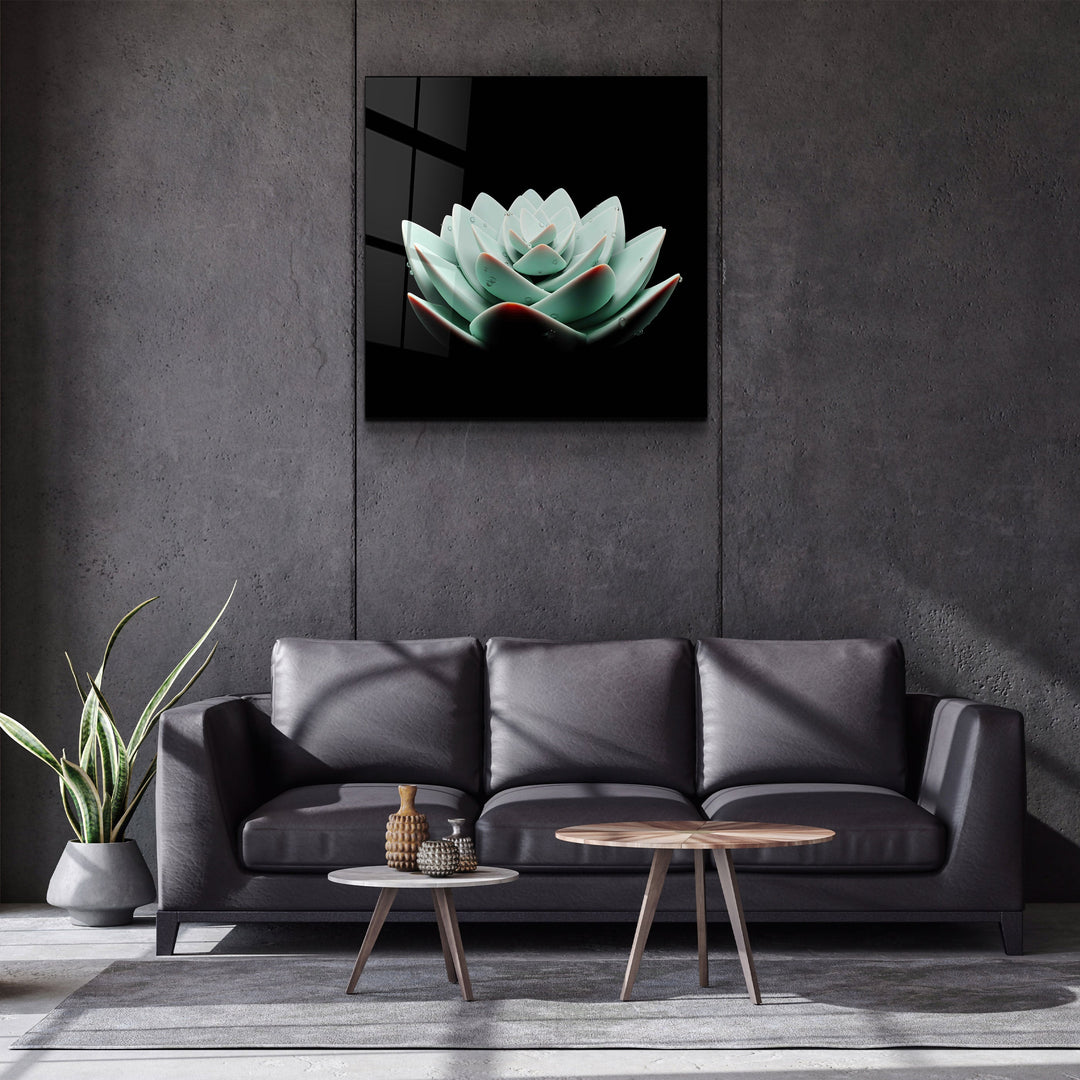 ."Botanica". Designer's Collection Glass Wall Art