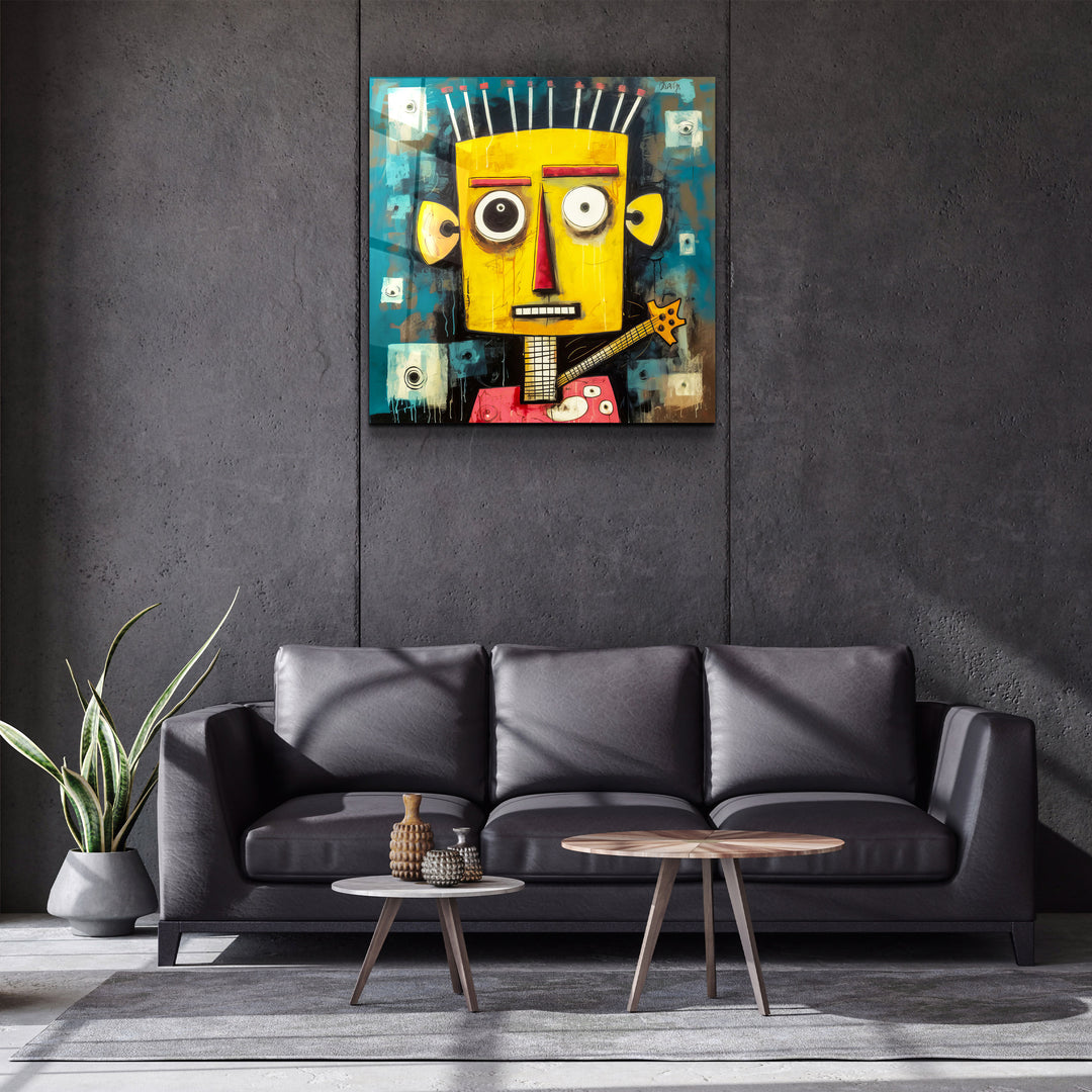 ."Rocker". Designer's Collection Glass Wall Art