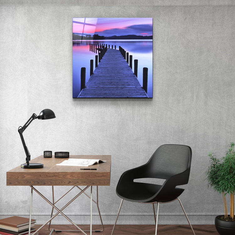 ・"Quay"・Glass Wall Art | Artdesigna Glass Printing Wall Arts.