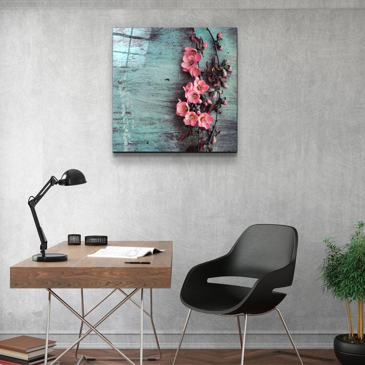 ・"Flower"・Glass Wall Art | Artdesigna Glass Printing Wall Arts.