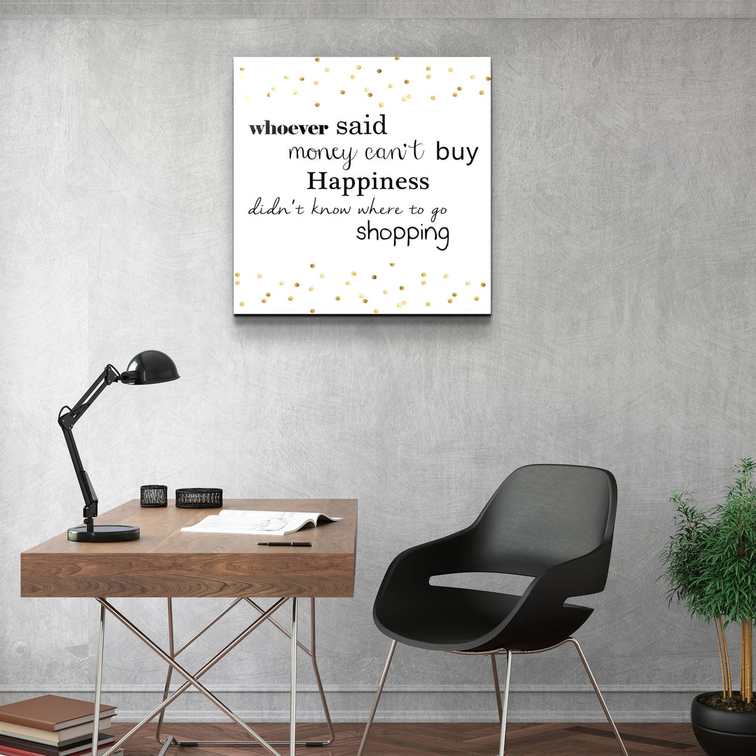 ・"Shopping"・Glass Wall Art | Artdesigna Glass Printing Wall Arts.