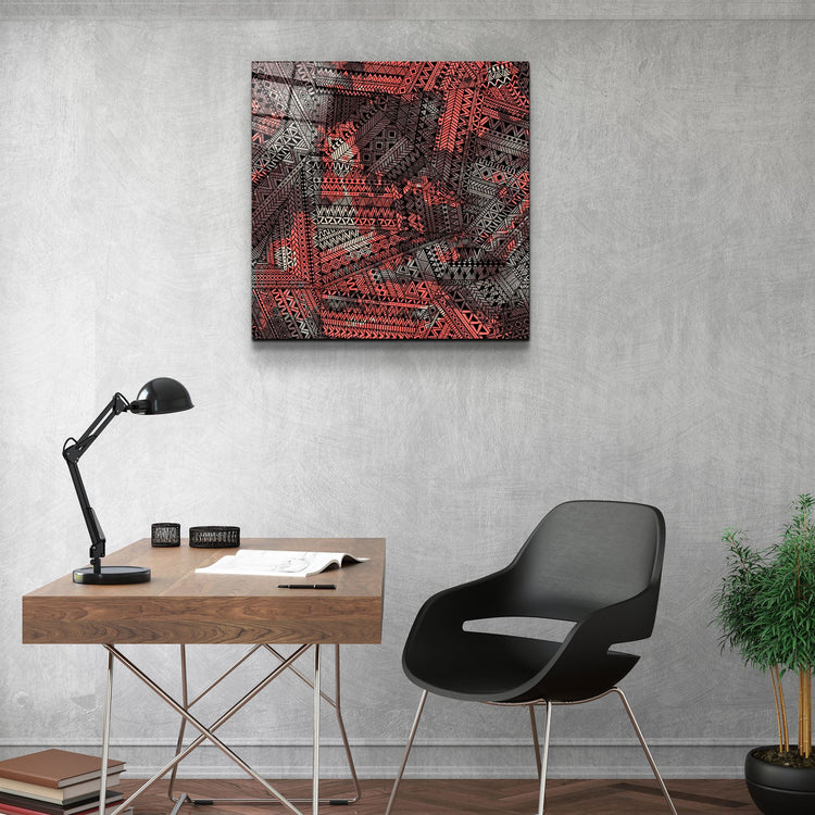 ・"Abstract Patterns"・Glass Wall Art | Artdesigna Glass Printing Wall Arts.