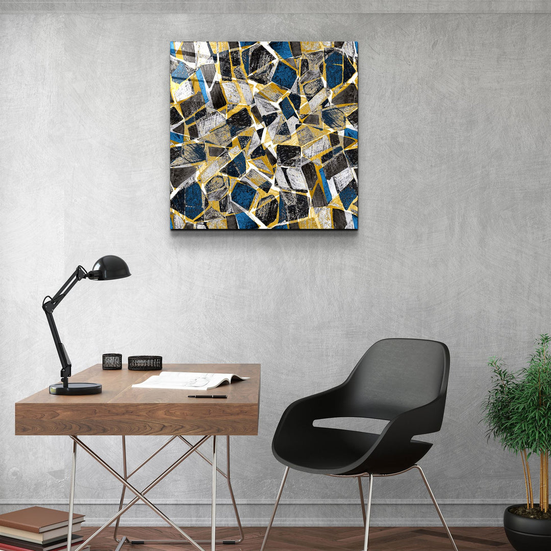 ・"Abstractstone"・Glass Wall Art | Artdesigna Glass Printing Wall Arts.