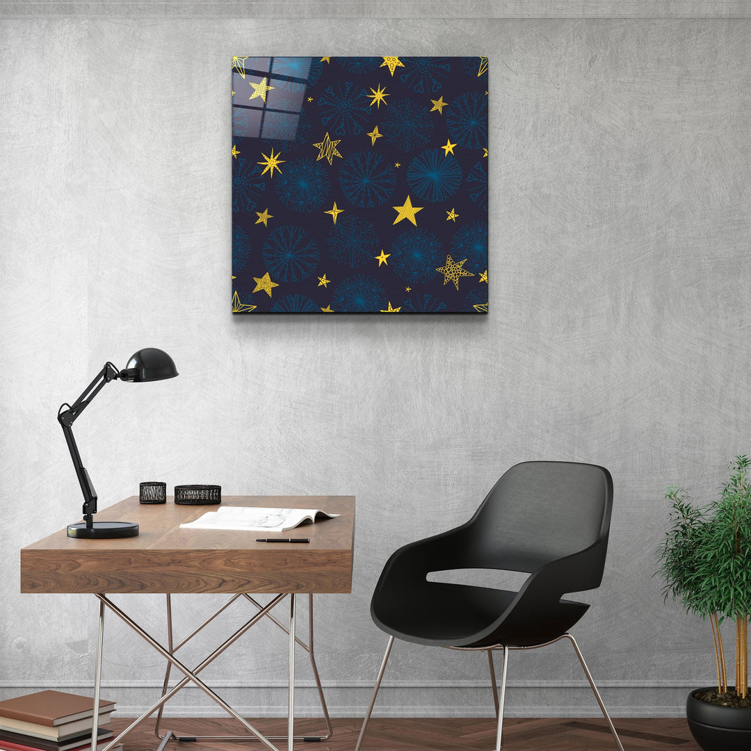 ・"Starz"・Glass Wall Art | Artdesigna Glass Printing Wall Arts.