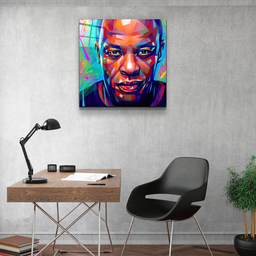 ・"Dre"・Glass Wall Art | Artdesigna Glass Printing Wall Arts.