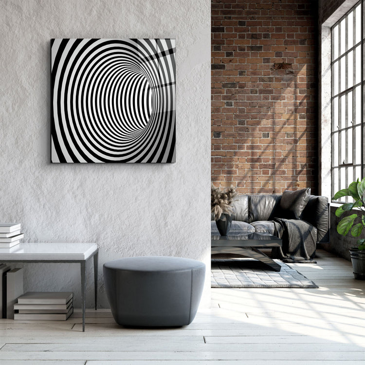 ・"Illusion"・Glass Wall Art | Artdesigna Glass Printing Wall Arts.