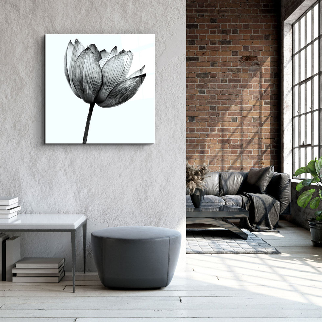 ・"Flower"・Glass Wall Art | Artdesigna Glass Printing Wall Arts.