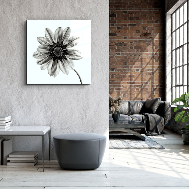 ・"Flower"・Glass Wall Art | Artdesigna Glass Printing Wall Arts.