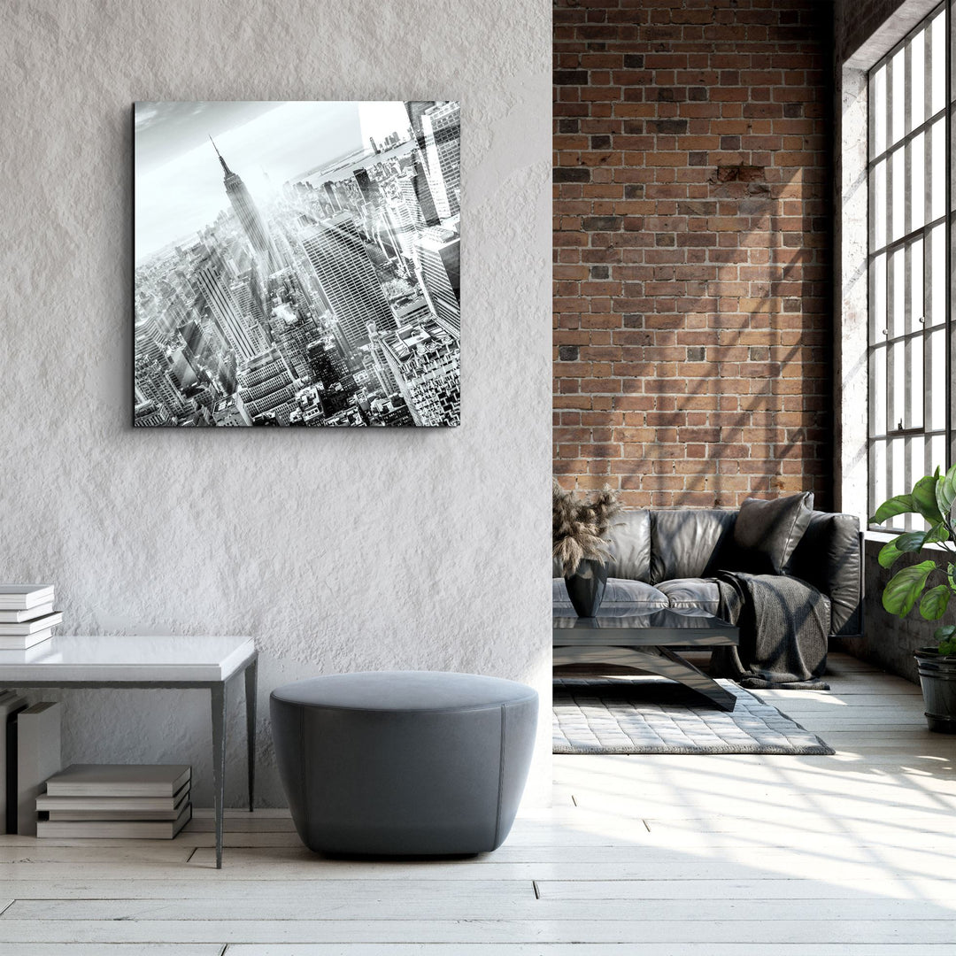 ・"New York"・Glass Wall Art | Artdesigna Glass Printing Wall Arts.