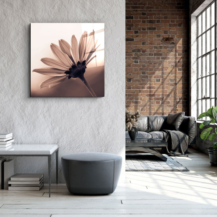 ・"Flower"・Glass Wall Art | Artdesigna Glass Printing Wall Arts.