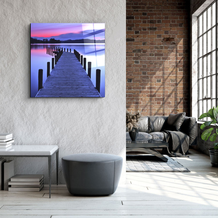 ・"Quay"・Glass Wall Art | Artdesigna Glass Printing Wall Arts.