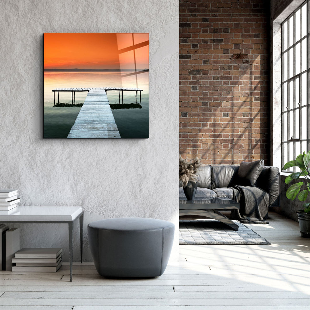 ・"Quay"・Glass Wall Art | Artdesigna Glass Printing Wall Arts.