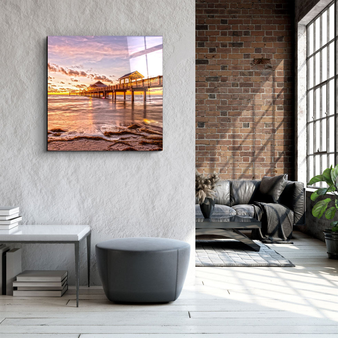 ・"Quay"・Glass Wall Art | Artdesigna Glass Printing Wall Arts.