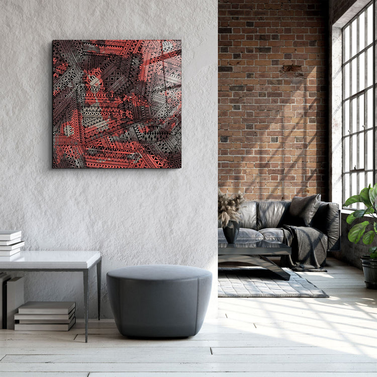 ・"Abstract Patterns"・Glass Wall Art | Artdesigna Glass Printing Wall Arts.