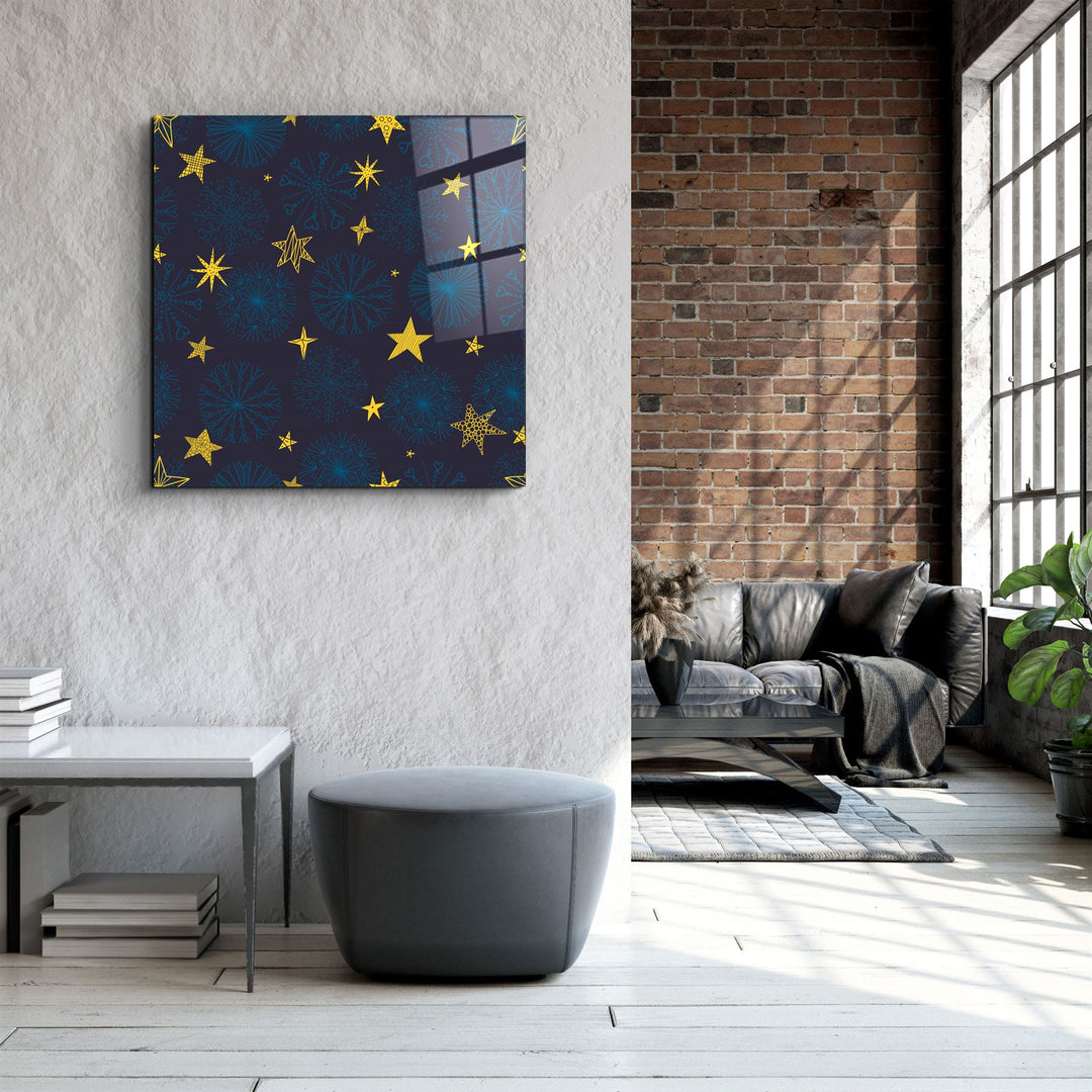 ・"Starz"・Glass Wall Art | Artdesigna Glass Printing Wall Arts.