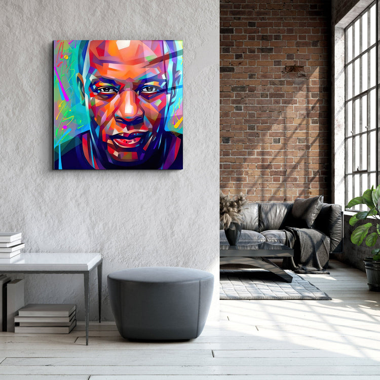 ・"Dre"・Glass Wall Art | Artdesigna Glass Printing Wall Arts.