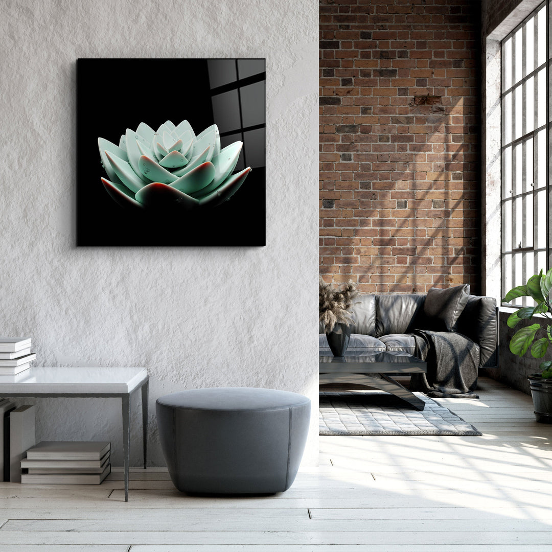 ."Botanica". Designer's Collection Glass Wall Art