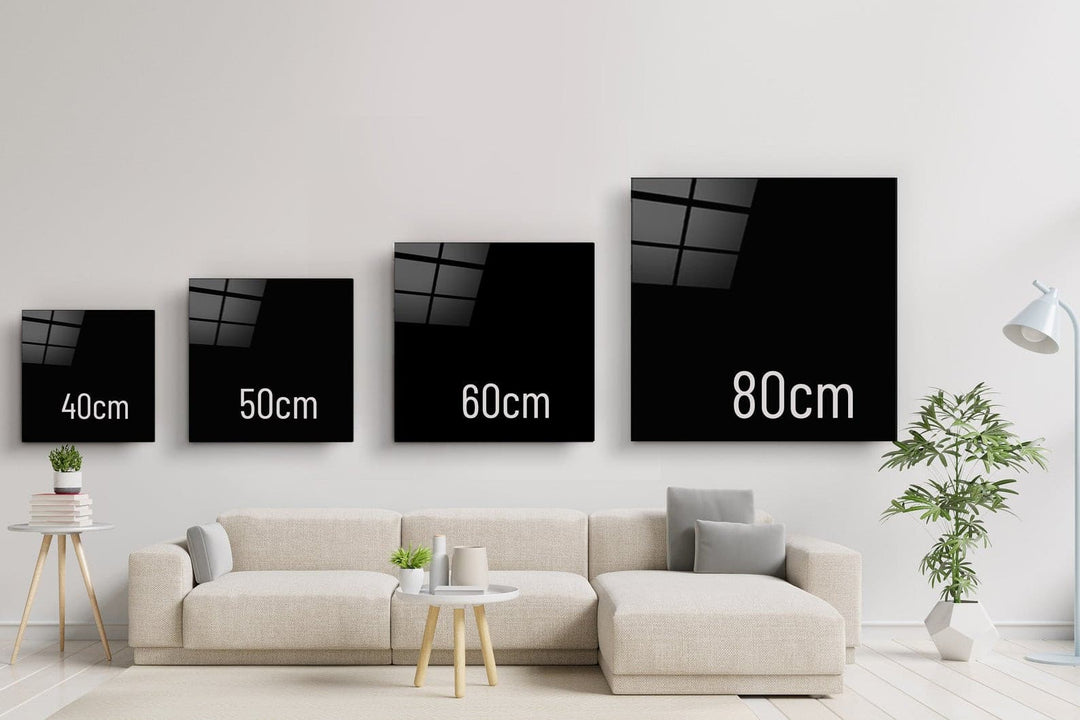 ."Sleep". Designer's Collection Glass Wall Art