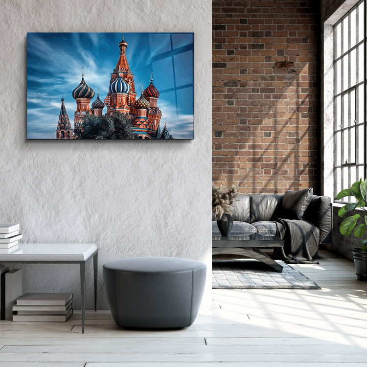 ・"Saint Basil's Cathedral"・Glass Wall Art | Artdesigna Glass Printing Wall Arts.