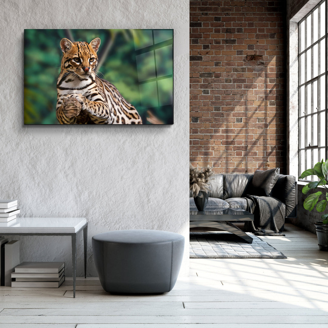 ・"Just Chillin"・Glass Wall Art | Artdesigna Glass Printing Wall Arts.