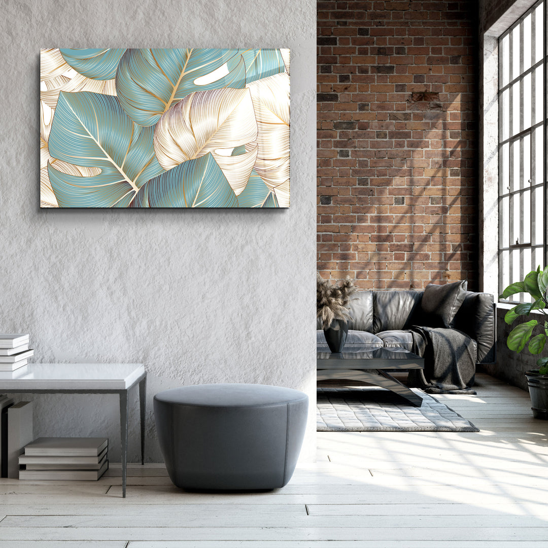 ・"The Arums"・Glass Wall Art | Artdesigna Glass Printing Wall Arts.