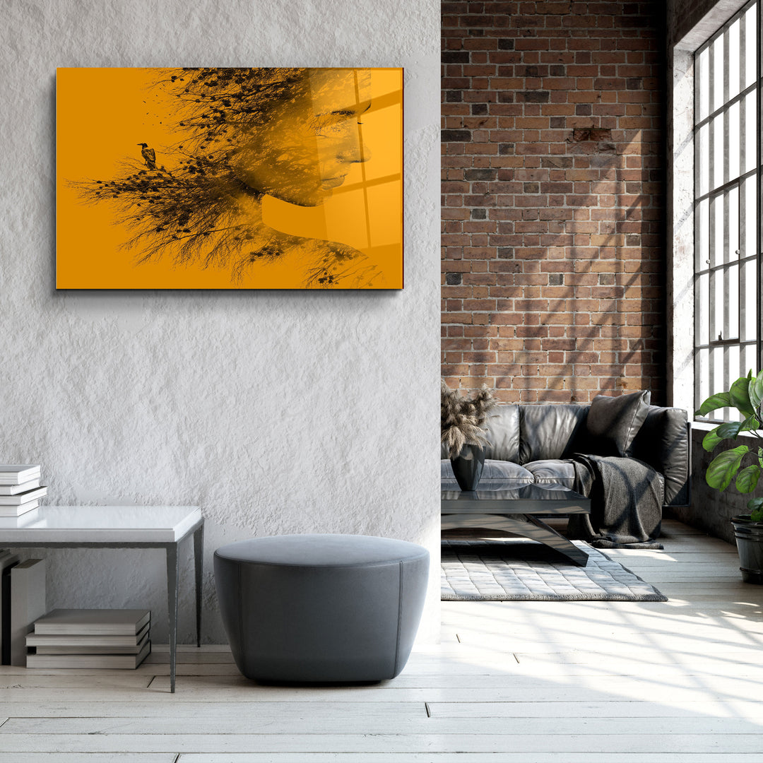 ・"Root V1"・Glass Wall Art | Artdesigna Glass Printing Wall Arts.