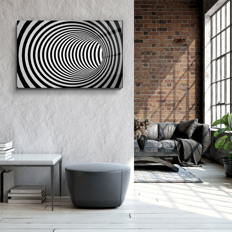 ・"Illusion"・Glass Wall Art | Artdesigna Glass Printing Wall Arts.