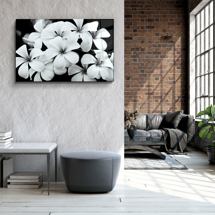 ・"Flower"・Glass Wall Art | Artdesigna Glass Printing Wall Arts.