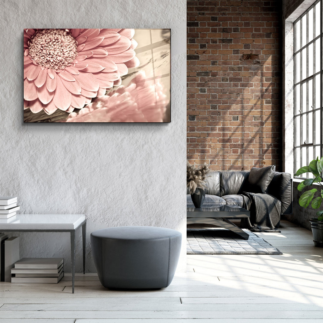 ・"Flower"・Glass Wall Art | Artdesigna Glass Printing Wall Arts.