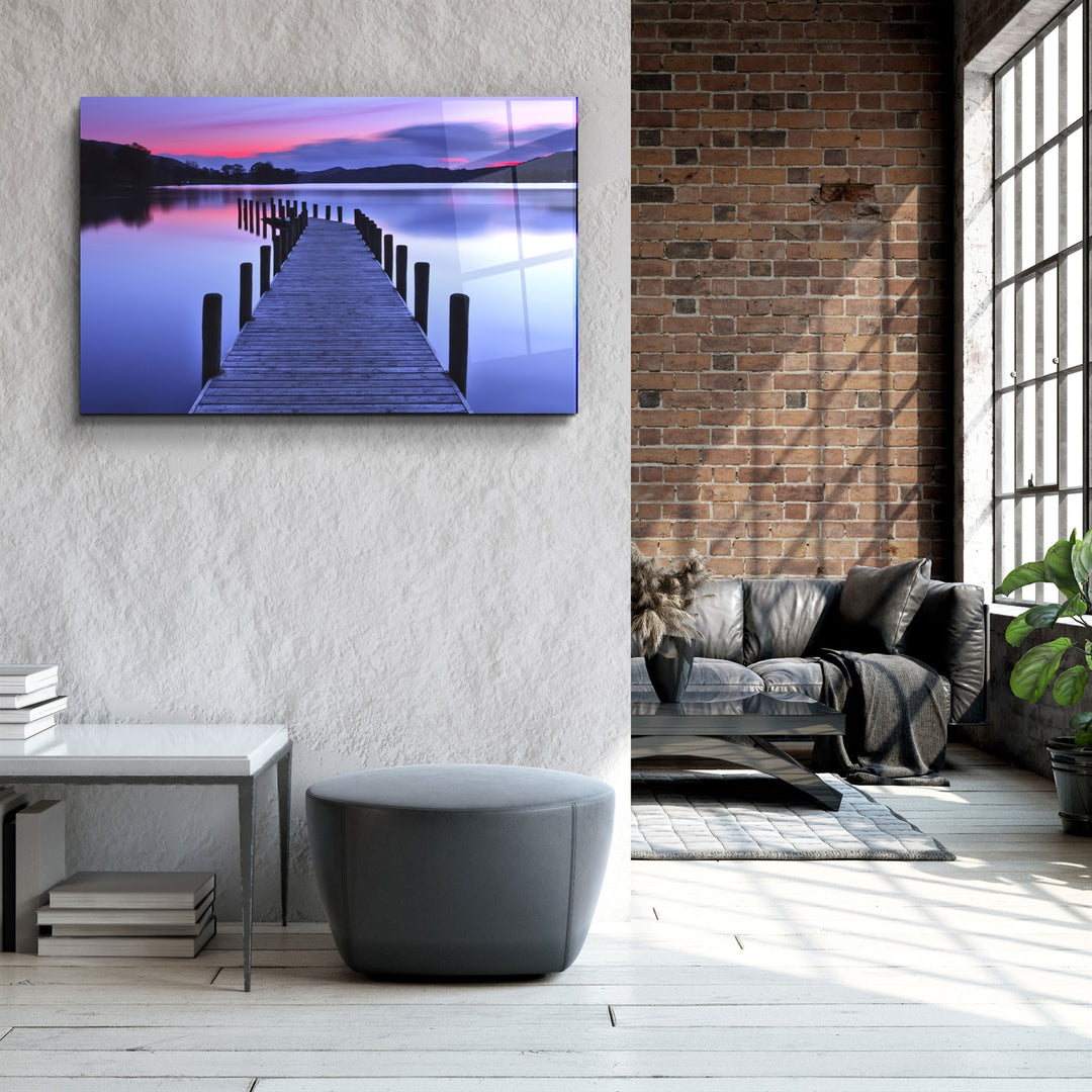 ・"Pier 6"・Glass Wall Art | Artdesigna Glass Printing Wall Arts.