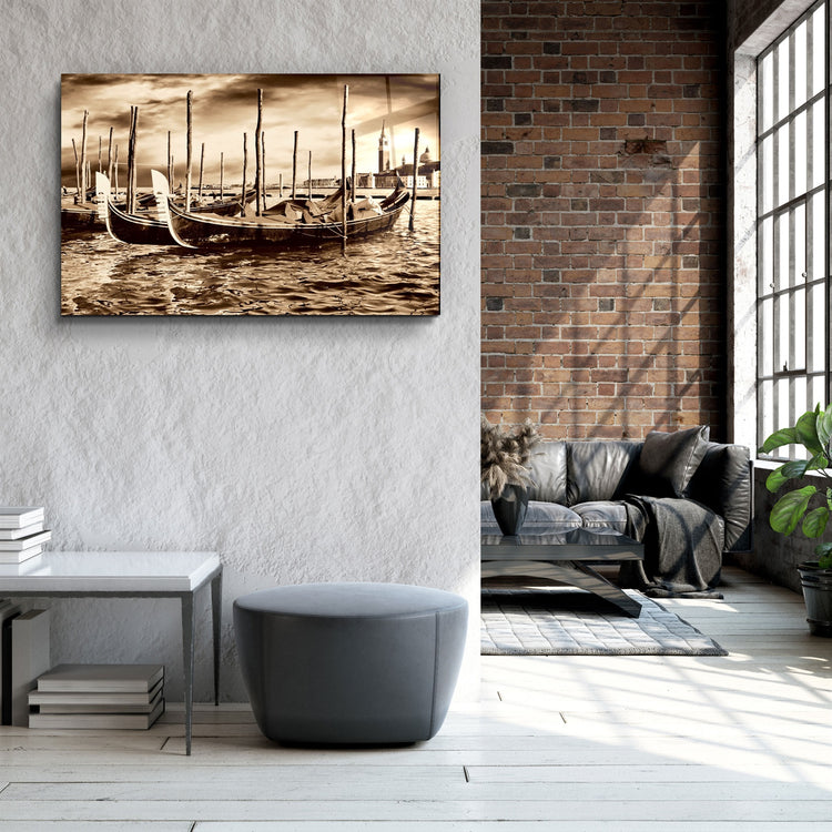 ・"Venice"・Glass Wall Art | Artdesigna Glass Printing Wall Arts.