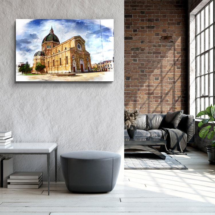 ・"Historical building"・Glass Wall Art | Artdesigna Glass Printing Wall Arts.