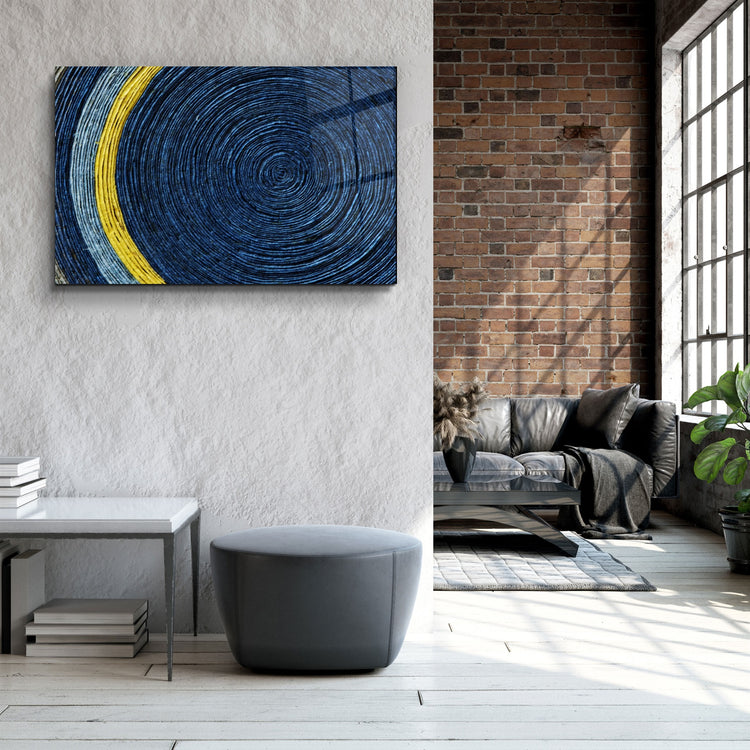 ・"Colored Spiral"・Glass Wall Art | Artdesigna Glass Printing Wall Arts.